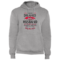 Thumbnail for Husband of Awesome PR Core Fleece Pullover Hoodie - Puerto Rican Pride