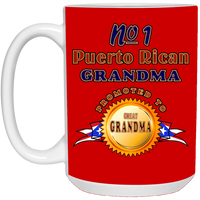 Thumbnail for #1 Grandma Promoted To Great Grandma 15 oz. White Mug