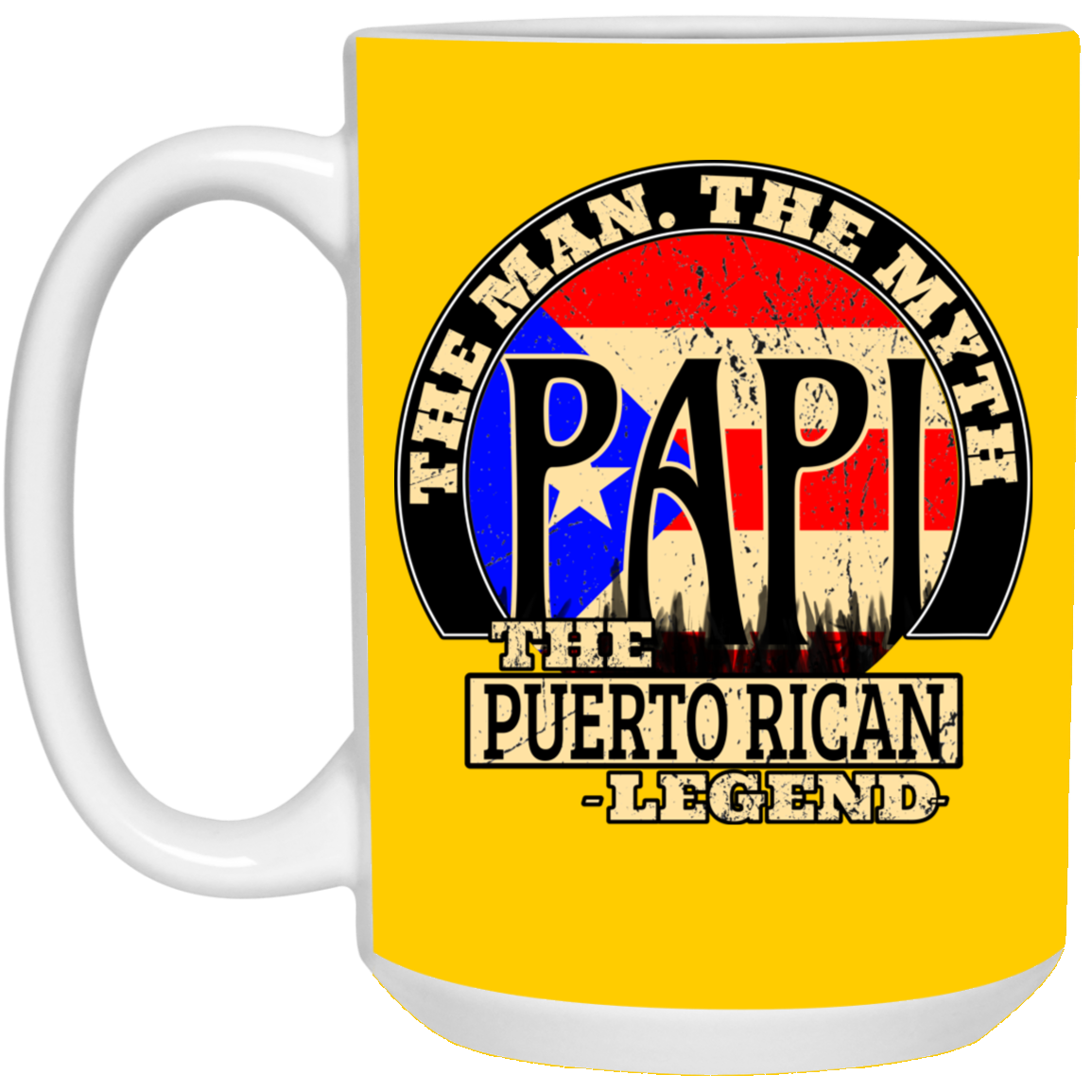 PAPI The Legend 15 oz. White Mug