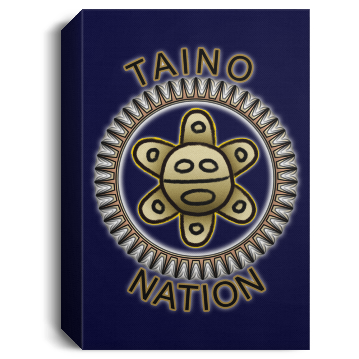 Taino Nation Deluxe Portrait Canvas 1.5in Frame