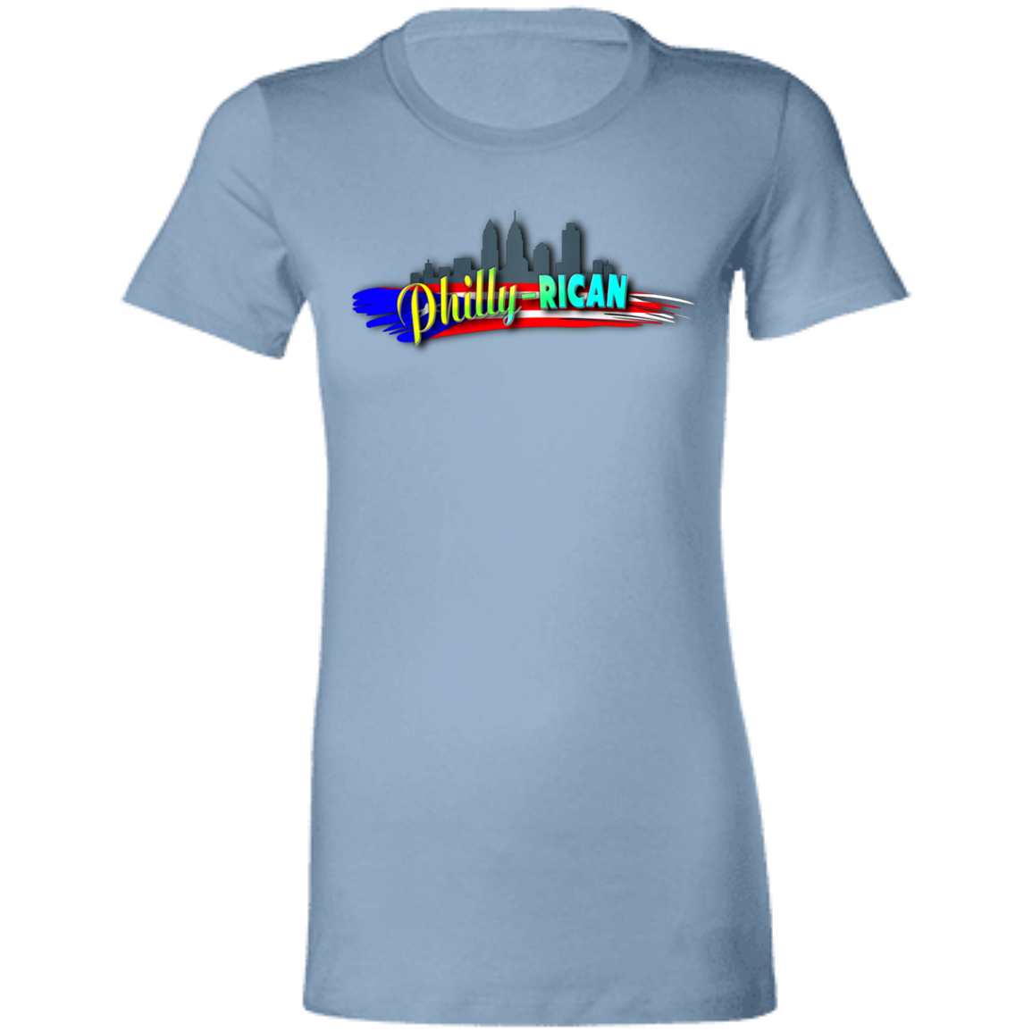 Philly-Rican Ladies' Favorite T-Shirt - Puerto Rican Pride