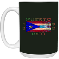 Thumbnail for 1898 Puerto Rico Lightning Flag 15 oz. White Mug