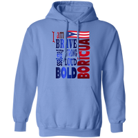 Thumbnail for I AM BORICUA  Pullover Hoodie