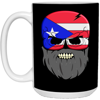 Thumbnail for Angry Papi 15 oz. White Mug - Puerto Rican Pride