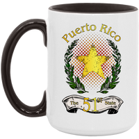 Thumbnail for Puerto Rico 51st State 15oz. Accent Mug