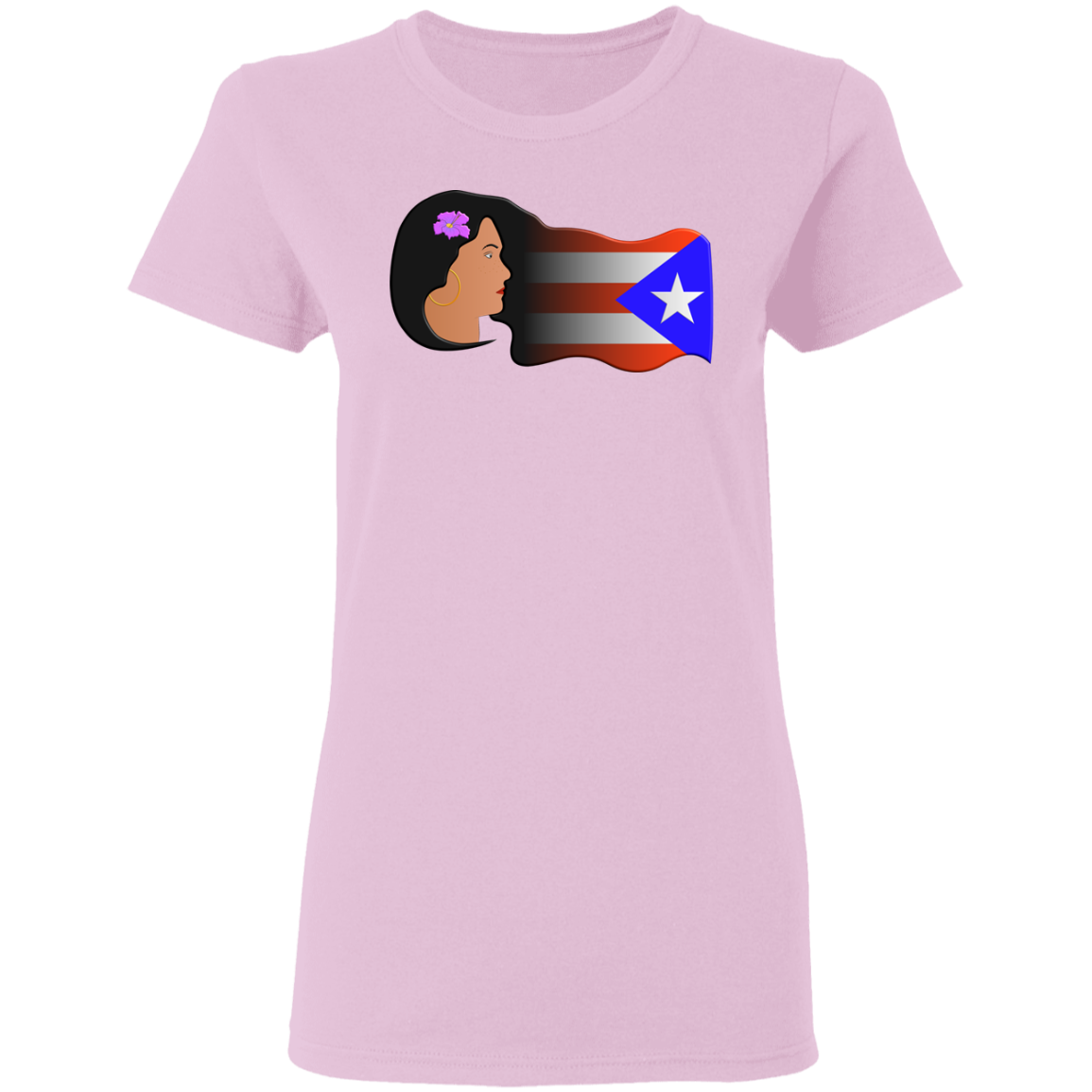 PUERTO RICAN BEAUTY  5.3 oz. T-Shirt