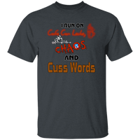 Thumbnail for Cafe Con Leche, Chaos and Cuss Words 5.3 oz. T-Shirt