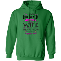 Thumbnail for WIFE of Awesome PR Pullover Hoodie - Puerto Rican Pride