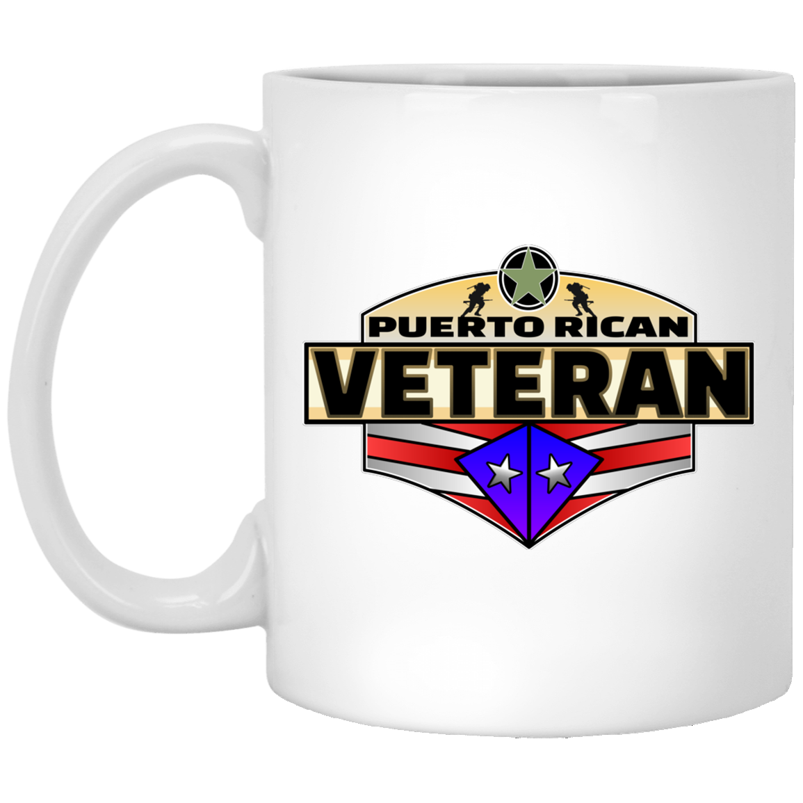 Veteran 11 oz. White Mug