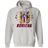 Thumbnail for Flaming Boricua Pullover Hoodie