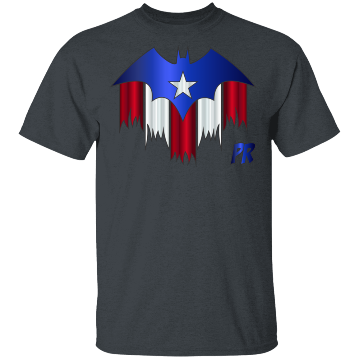 PR BATMAN 5.3 oz. T-Shirt - Puerto Rican Pride