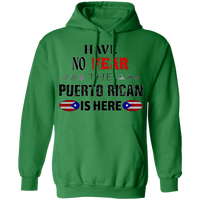 Thumbnail for Have No Fear  Pullover Hoodie - Puerto Rican Pride