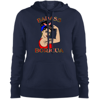 Thumbnail for Badass Unbreakable Boricua (XS-4XL) Ladies' Pullover Hoodie