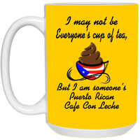 Thumbnail for PR Cup of Tea15 oz. White Mug - Puerto Rican Pride