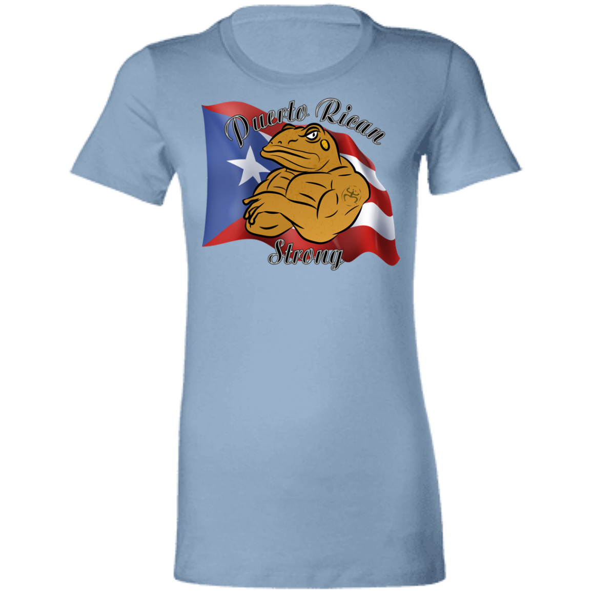Coqui PR Strong Ladies' Favorite T-Shirt - Puerto Rican Pride