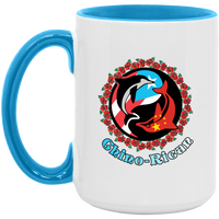 Thumbnail for Cino-Rican Dolphins 15oz. Accent Mug