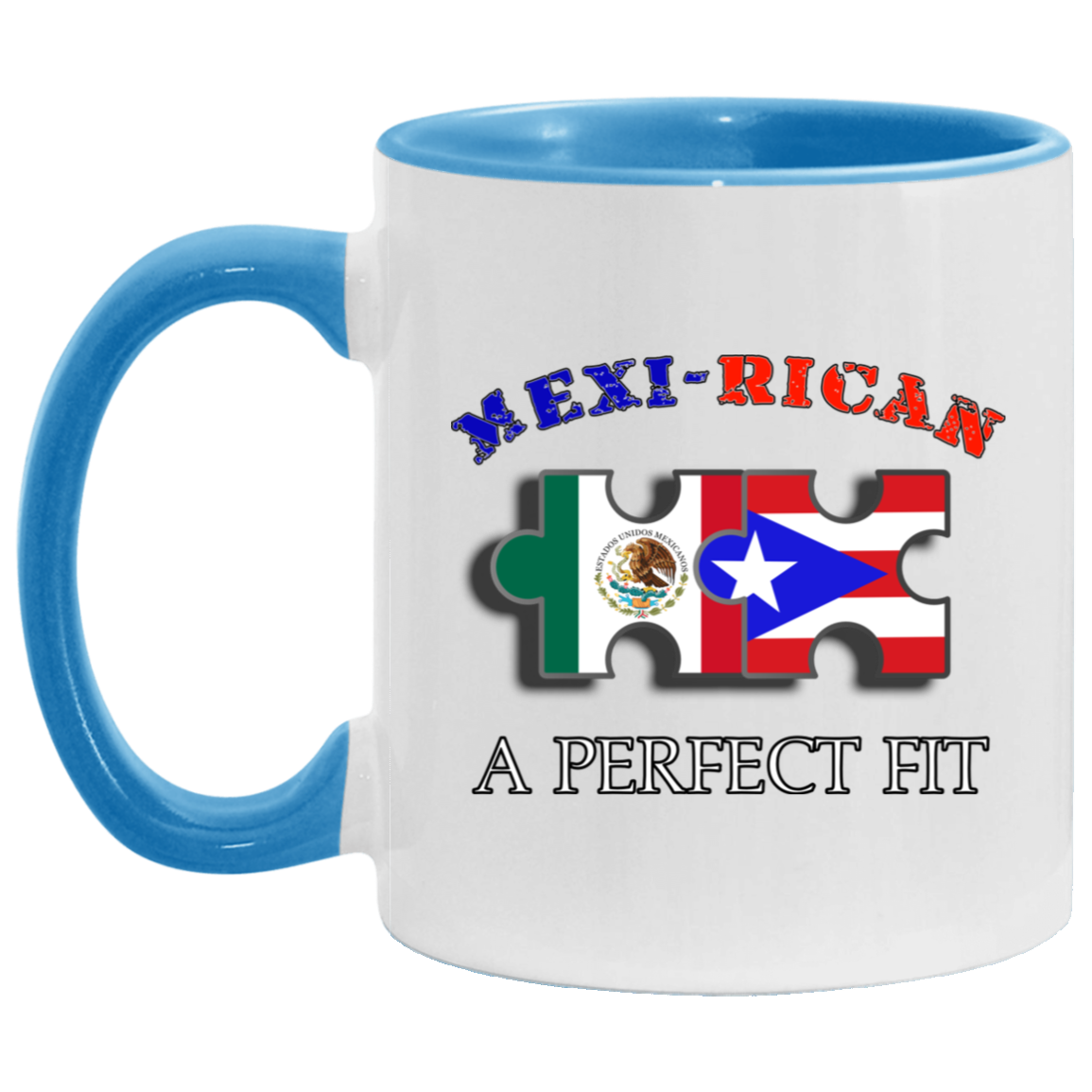 Mexi-Rican Perfect Fit Accent Mug