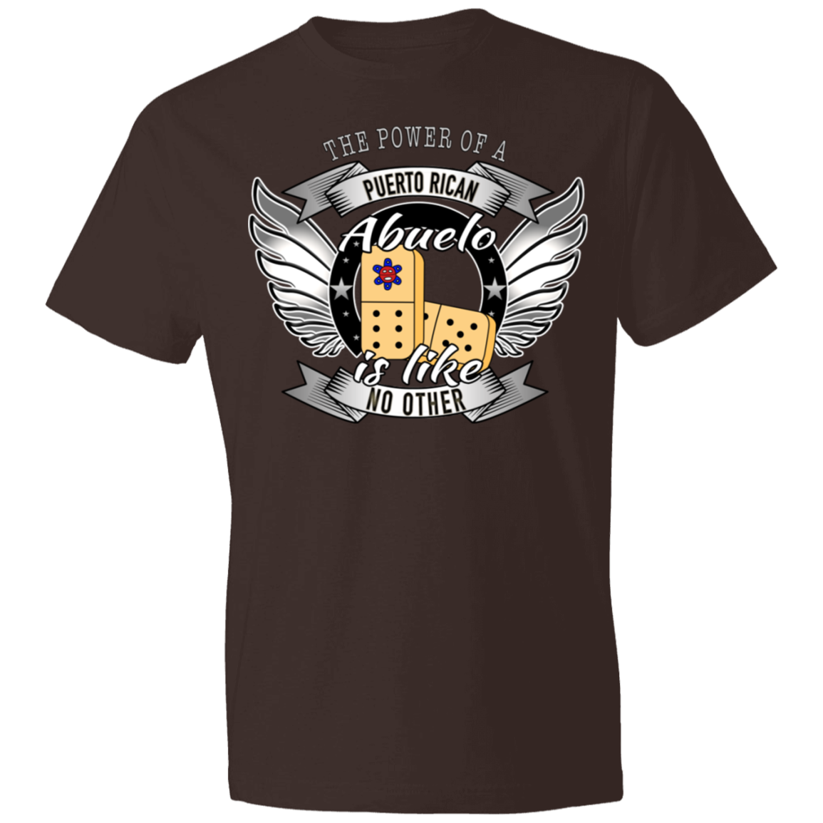Abuelo Power T-Shirt 4.5 oz - Puerto Rican Pride