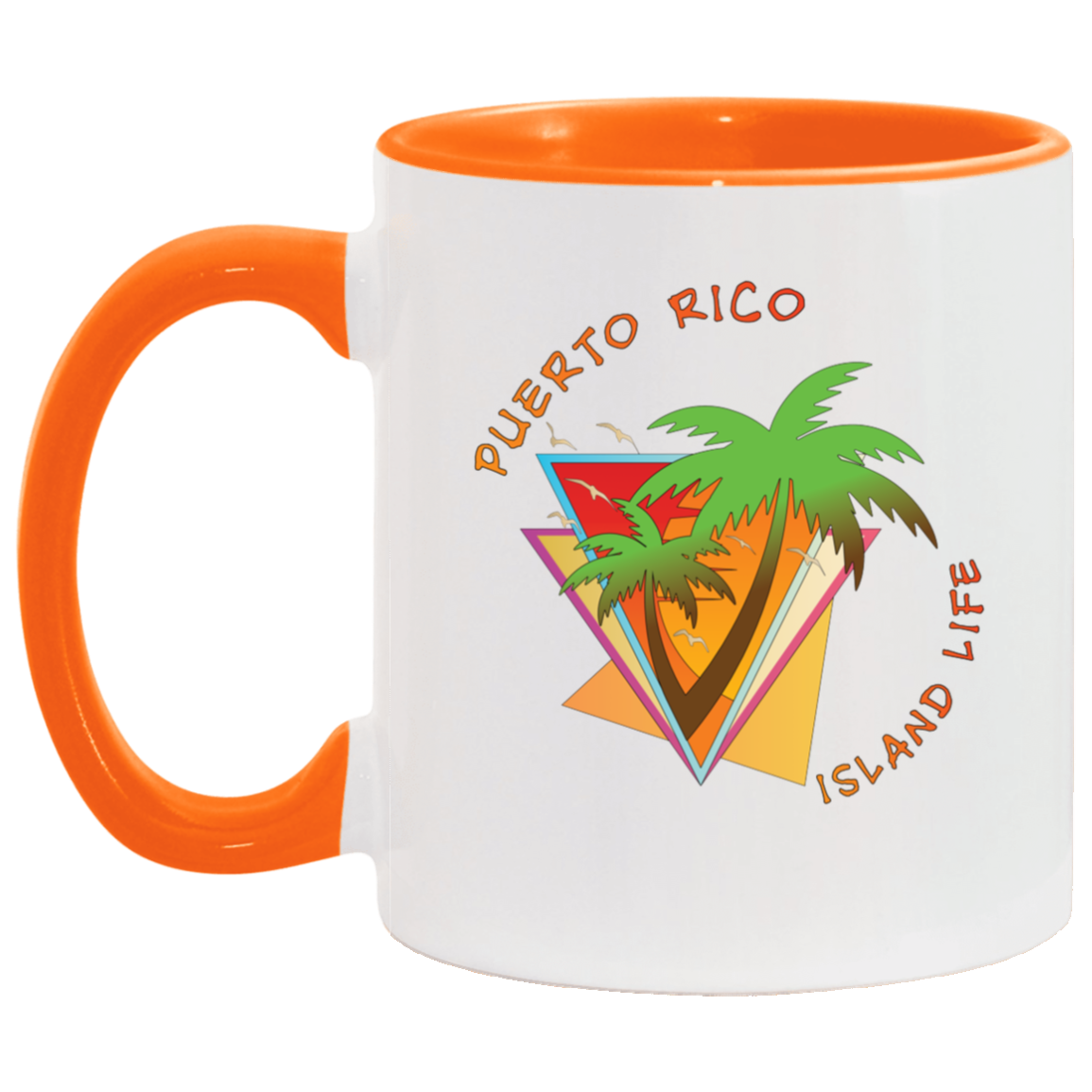 Puerto Rico Island Life 11 oz. Accent Mug