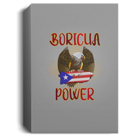 Thumbnail for Boricua Power Deluxe Portrait Canvas 1.5in Frame