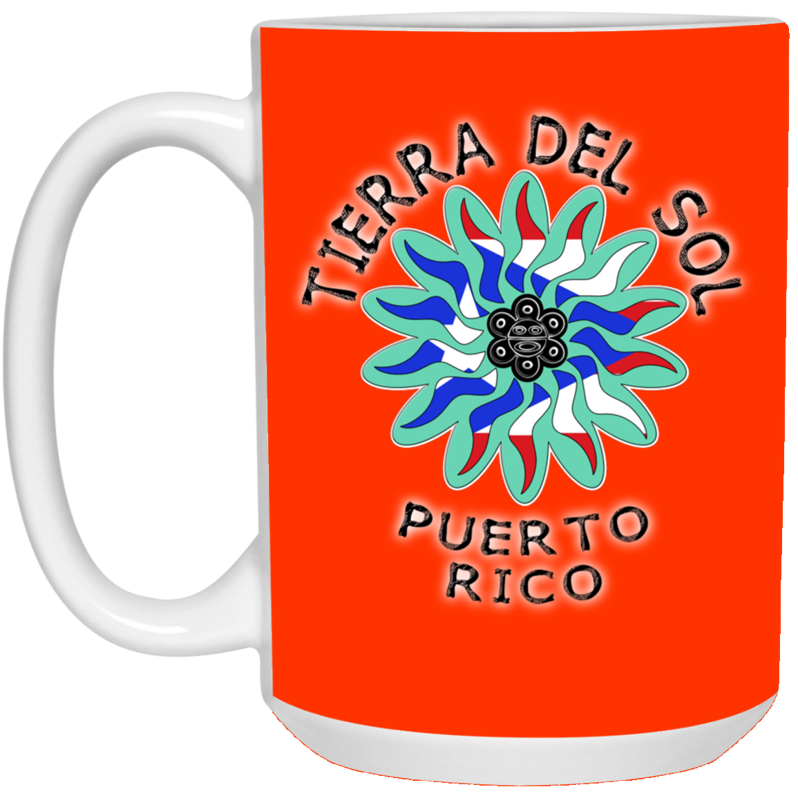 Tierra Del Sol -  15 oz. White Coffee Mug