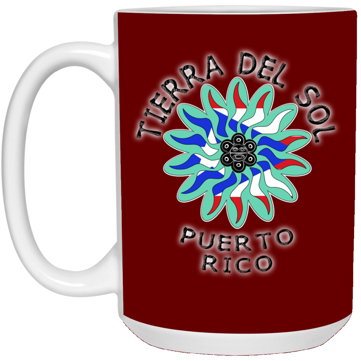 Tierra Del Sol -  15 oz. White Coffee Mug