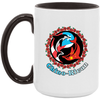 Thumbnail for Cino-Rican Dolphins 15oz. Accent Mug