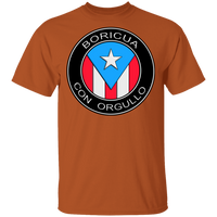 Thumbnail for Boricu Con Orgullo 5.3 oz. T-Shirt - Puerto Rican Pride