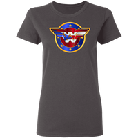 Thumbnail for Boricua Wonder Woman 2 Ladies' 5.3 oz. T-Shirt - Puerto Rican Pride