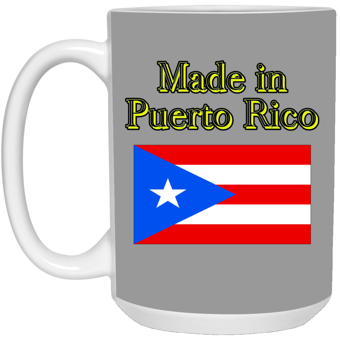 Made in Puerto Rico 15 oz. Mug