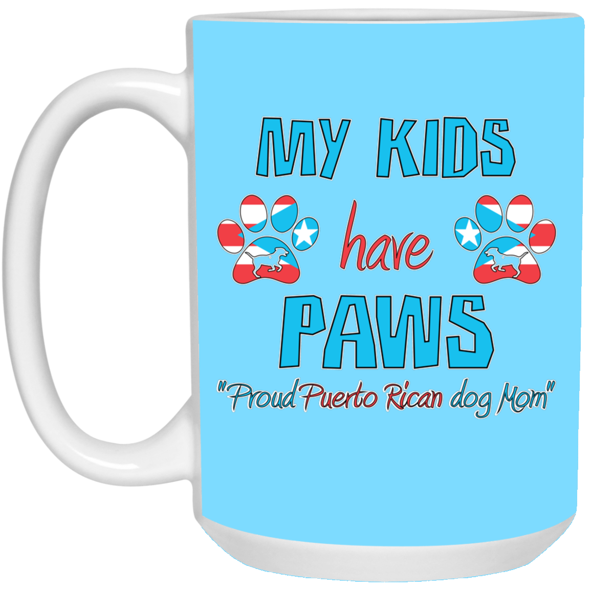 Travel Mug: My Kids Have Paws