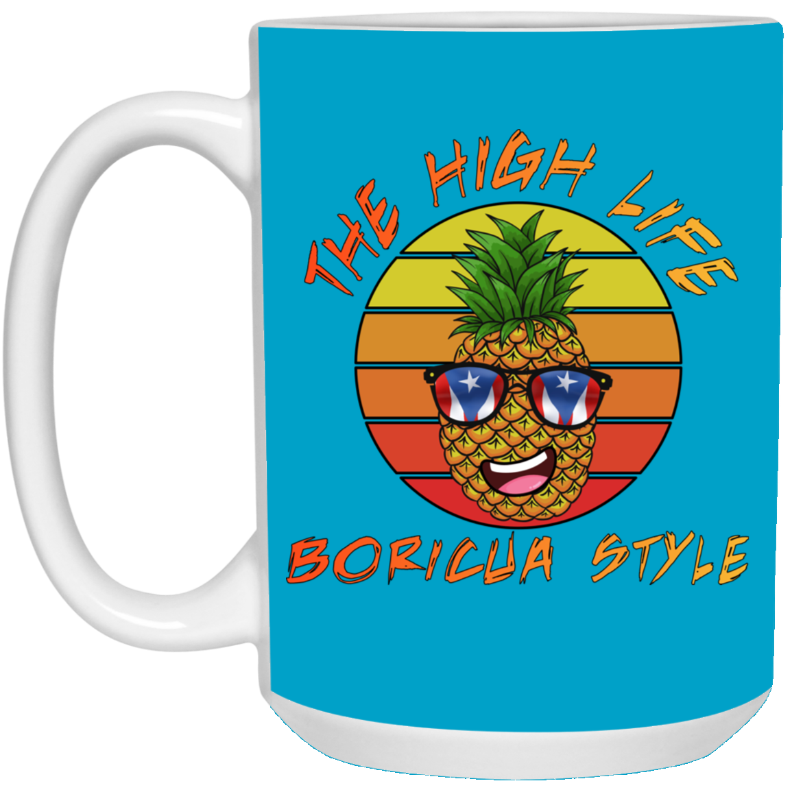 High Life Bori Style15 oz. White Mug