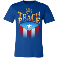 Thumbnail for Teach Peace Unisex T-Shirt - Puerto Rican Pride
