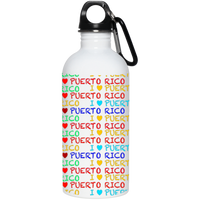 Thumbnail for I ❤ PR 20 oz. Stainless Steel Water Bottle - Puerto Rican Pride