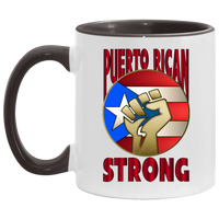 Thumbnail for PR STRONG 11OZ Accent Mug - Puerto Rican Pride