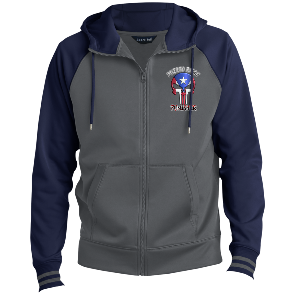 PR PUNISHER Sport-Wick® Full-Zip Hooded Jacket