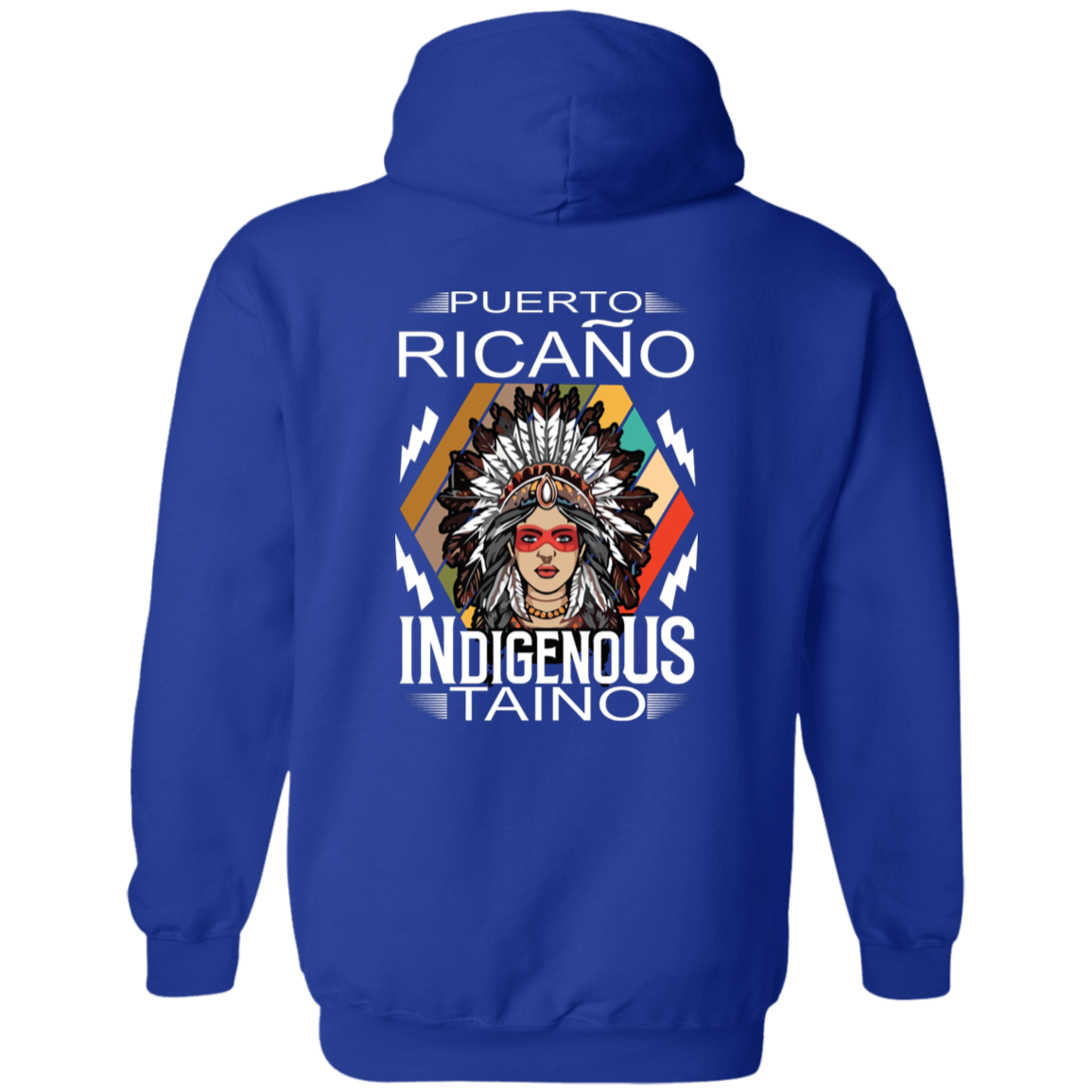 Indigenous Taino Pullover Hoodie