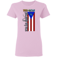 Thumbnail for Texi-Rican Ladies' 5.3 oz. T-Shirt
