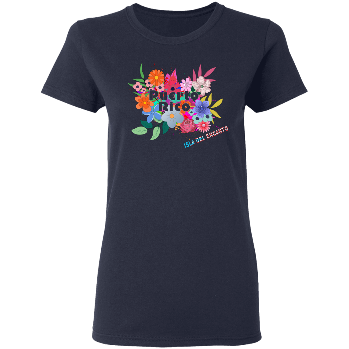 Puerto Rico Flowers T-Shirt