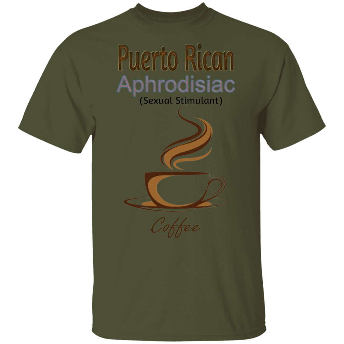 AR APHRODISIAC oz. T-Shirt - Puerto Rican Pride