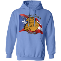 Thumbnail for Coqui PR Strong Pullover Hoodie - Puerto Rican Pride