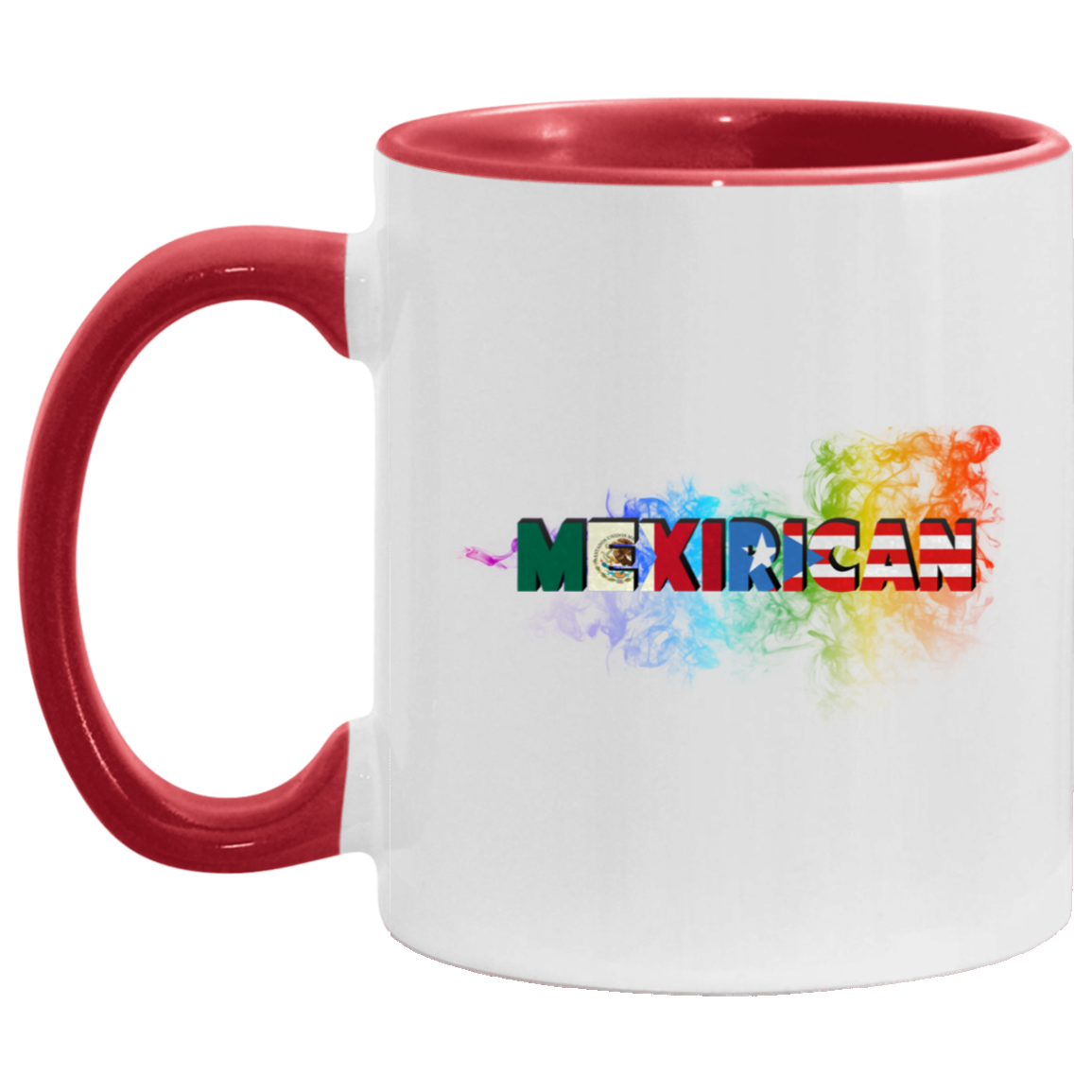 MexiRican 11OZ Accent Mug - Puerto Rican Pride