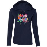 Thumbnail for Puerto Rico Flowers T-Shirt Hoodie