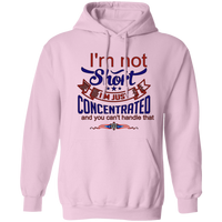 Thumbnail for I'm Not Short, Just Concentrated Hoodie 8 oz (Closeout)