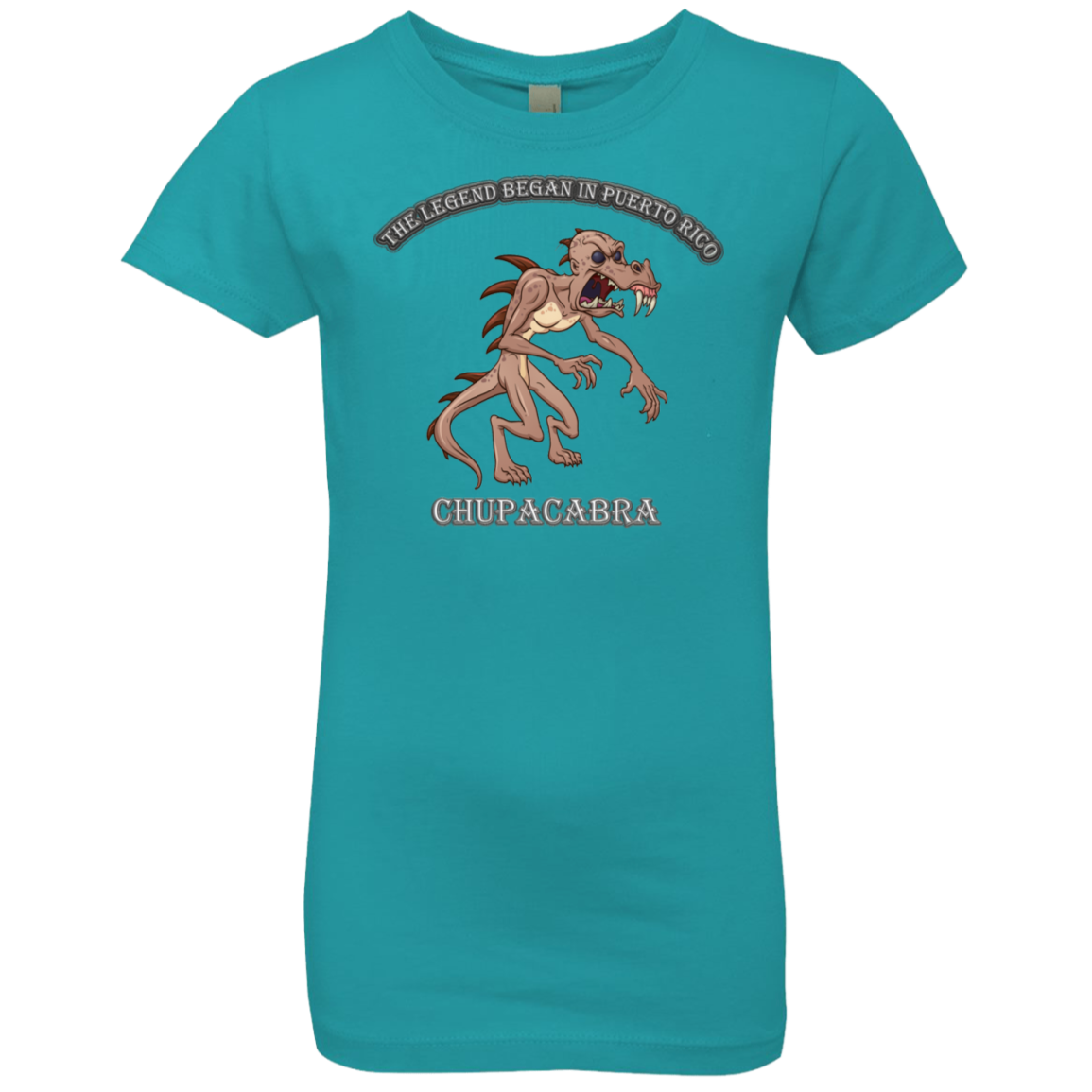 Chupacabra Girls' Princess T-Shirt