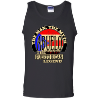 Thumbnail for Abuelo The Legend 100% Cotton Tank Top - Puerto Rican Pride
