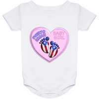 Thumbnail for Baby Girl Onesie 24 Month - Puerto Rican Pride