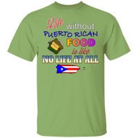Thumbnail for Life W/O PR Food 5.3 oz. T-Shirt - Puerto Rican Pride