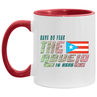 Thumbnail for No Fear, Abuelo Is Here 11 oz. Accent Mug