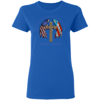 Thumbnail for Defined by Faith Ladies' 5.3 oz. T-Shirt